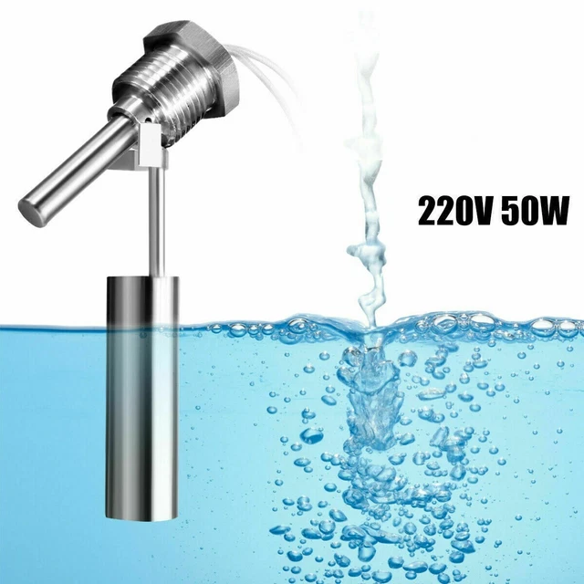 Interrupteur à Flotteur 0-220V G1/2 Bec De Canard Acier Inoxydable - Capteur Niveau Eau Industriel