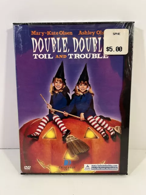 DOUBLE, DOUBLE TOIL & Trouble (DVD, 2003) Mary-Kate + Ashley Olsen RARE ...