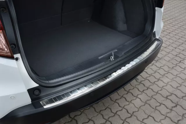 Ladekantenschutz für Honda HR-V 2 II RU 2015-2018 mit Abkantung Edelstahl