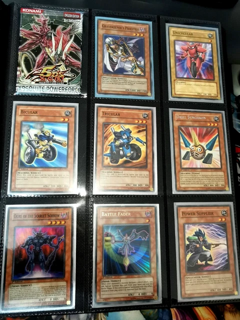 COMPLETE 1ST ED Absolute Powerforce Set: Witch/King/Red Dragon/Sun/Moon ...