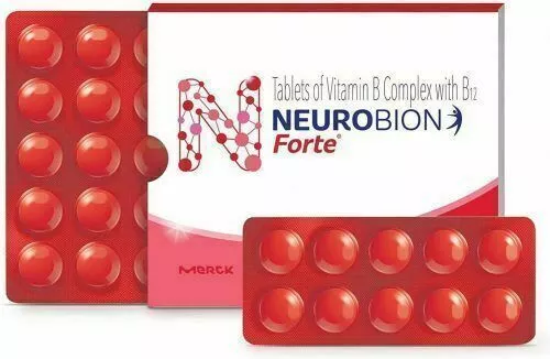 600 tabletas Neurobion Forte Vitamina B3 B6 B12 Suplemento Inmunidad