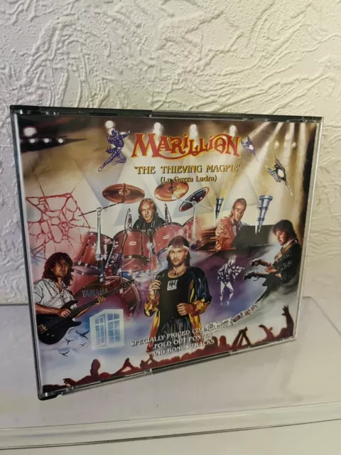 Marillion The Thieving Magpie (La Gazza Ladra)  2xCD (EMI Holland 1988) & Poster