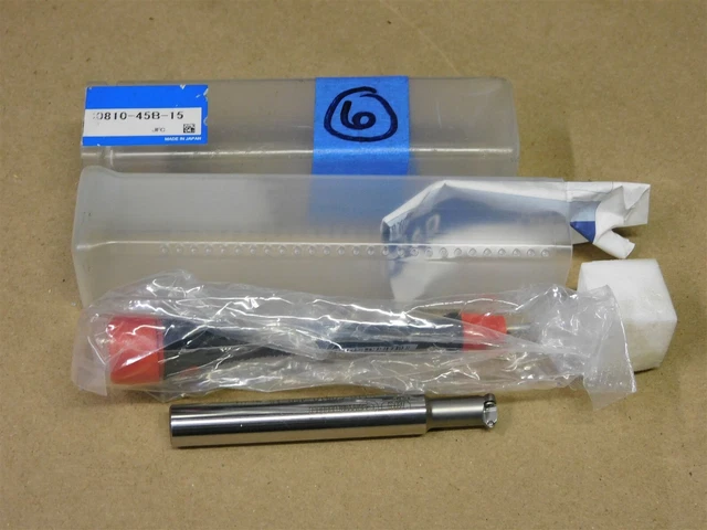 Big Diashawa Seiki ST10-C0810-45B-15 C- Cutter Mini Indexable End Mill NEW LOT 6