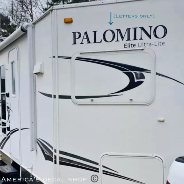 Palomino Elite Ultra Lite By Forest River Camper Trailer RV Decals 1PC OEM New
