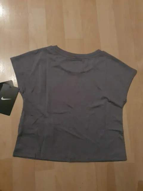 Camicia Nike tagliata età 4-5 grigie ragazze 5