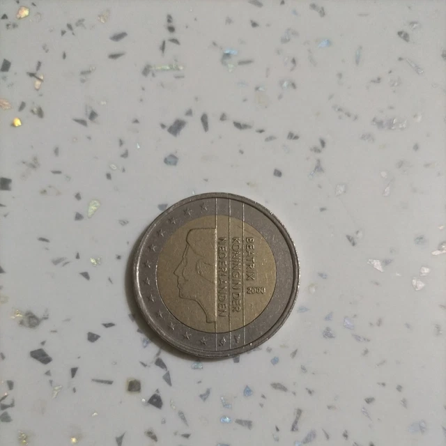 2 EURO BEATRIX KONINGIN DER NEDERLANDEN,