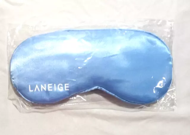 LANEIGE Silk Satin Sleep Eye Mask Night Cover Eye Sleeping Gel Mask Rest Relax