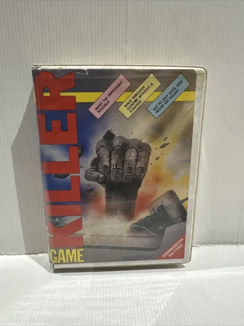 GAME KILLER CARTRIDGE- Commodore 64/128 Cheat Utility Cart Robtek