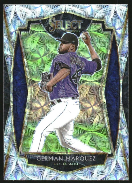 2021 Select Scope Colorado Rockies Baseball Card #108 German Marquez PRM
