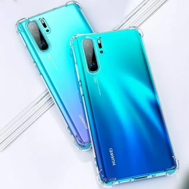 Case For Huawei P30 Pro / P30 lite / P30 P40 CLEAR Gel Shockproof Silicone Cover