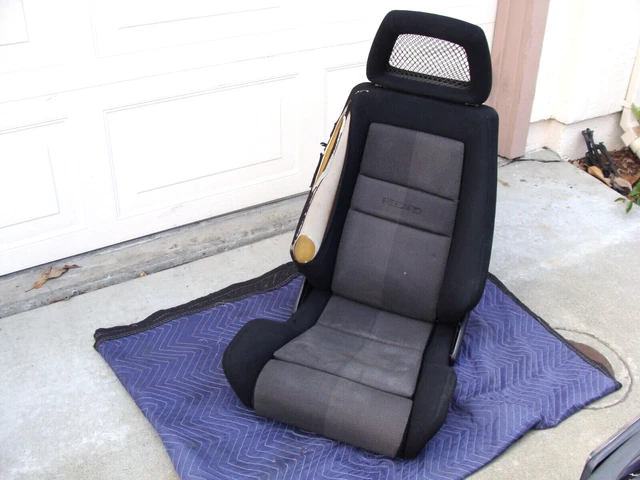 Vintage (1980s) Recaro LXC Gray Monza seat VG Condition. BMW Porsche 2002 Vintage (1980s) Recaro LXC Gray Monza seat VG Condition. BMW Porsche 2002