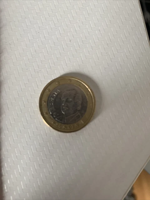 pièce de 1 euros rare roi d’Espagne 2007