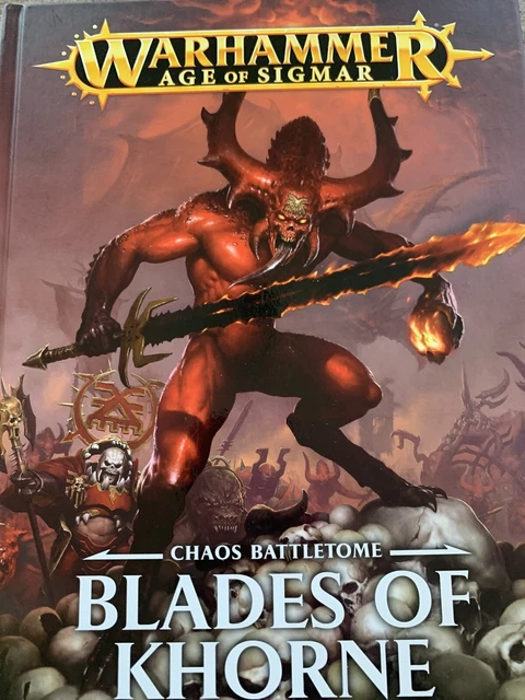 Battletome Warhammer Age Of Sigmar - Khorne Bloodbound - VF - Occasion