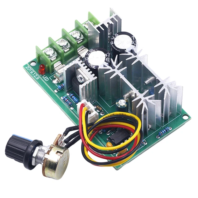 Intermediate Speed Control 1.switch PWM MOTOR SPEED Controller Switch Useful Regulating Current DC Speed ...