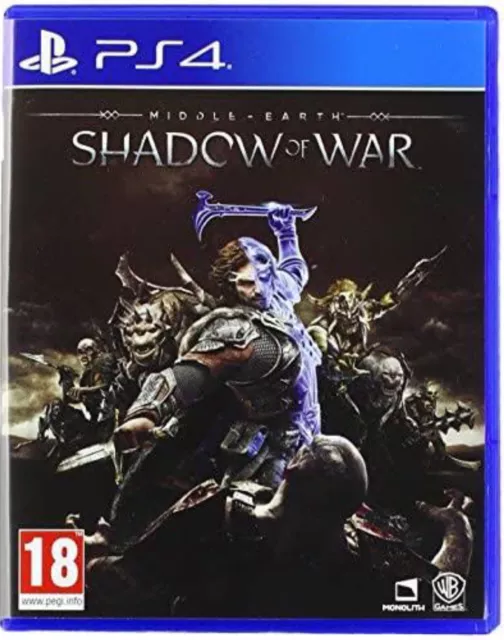 Middle earth Shadow Of War PS4 NEW Sealed
