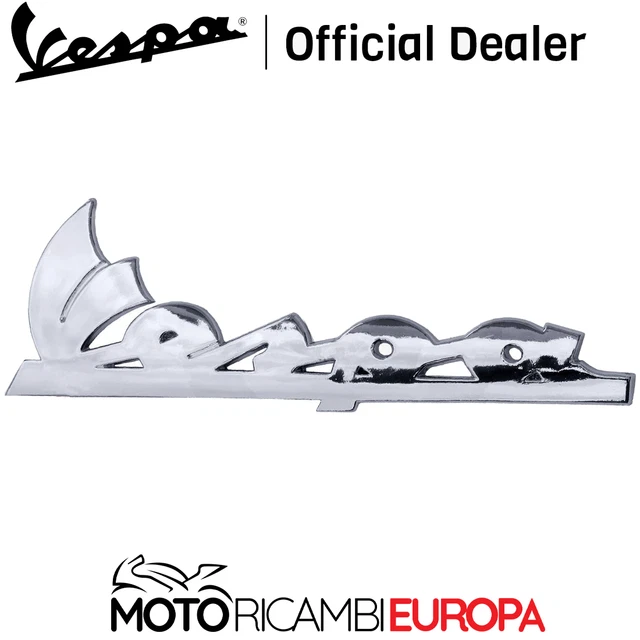 Targhetta Laterale Cofano Scritta Piaggio Vespa Gt Gts Gtv Lx Px 50 125 - 7