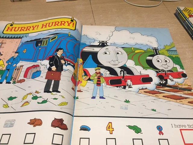 Thomas Tank Engine Learning THOMAS THE TANK engine & friends fun to learn no 98 £5.25 - PicClick UK