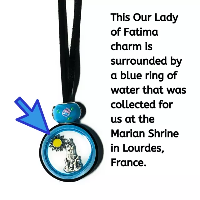 Our Lady of Fatima blue Mother Mary blue Religious Catholic Christmas 3