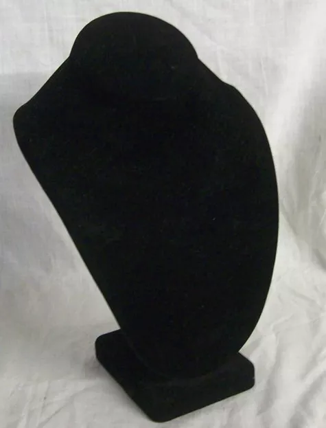 Store Display Fixtures MID-SIZE NECKLACE BUST JEWELRY DISPLAY 11" tall