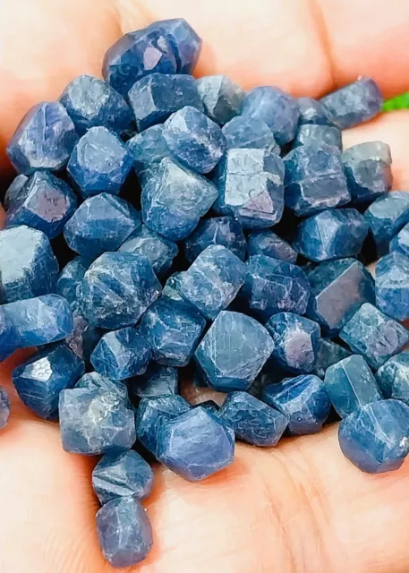 Natural Ceylon Blue Sapphire Rough Loose 100% Untreated sapphire Rock 500 Ct-Lot