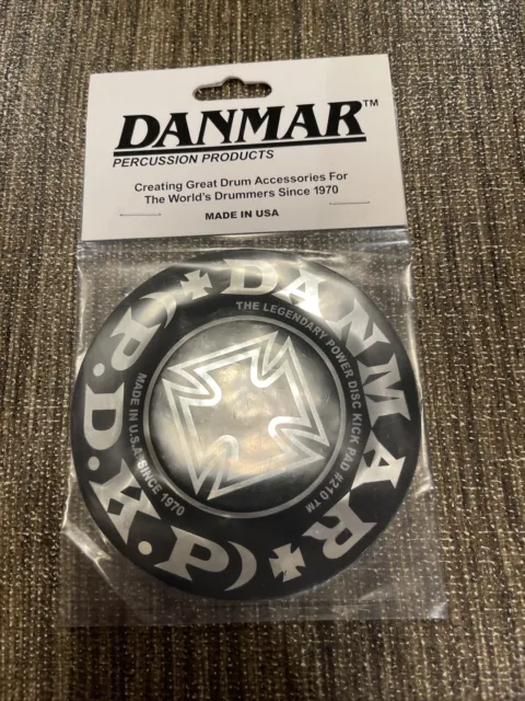 Danmar - 210IC - Bass Drum Impact Pad - Iron Cross