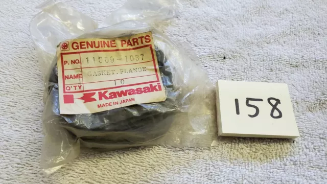 Kawasaki OEM FUEL GAUGE GASKET NOS 11009-1826 GAS TANK KZ1000 POLICE GPz M-158