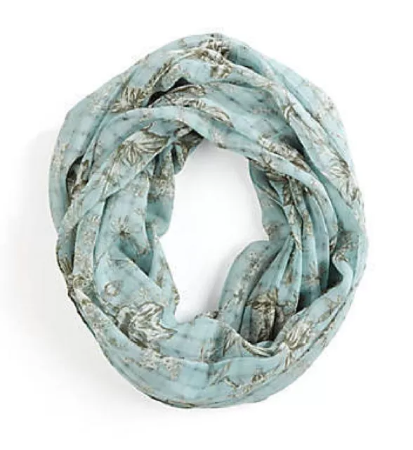 J.Jill   Scarf  NWT Vintage Tropical Infinity Scarf