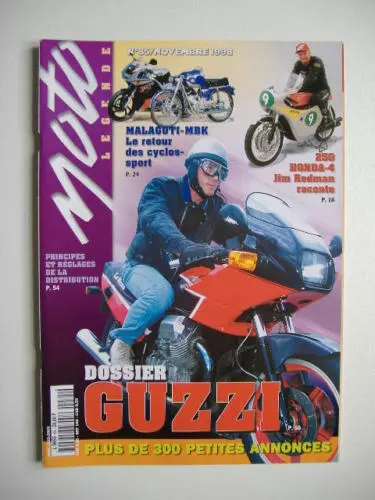 MOTO LEGENDE n°85 GUZZI V7 sport-250 HONDA 4-SUZUKI