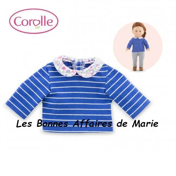 COROLLE - T-shirt Fleur de Corolle pour poupée 36 cm - Neuf sous blister