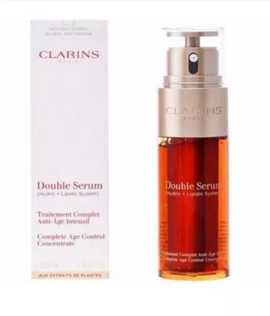 50ml NEW Clarins Complete Age Control Double Serum Concentrate BNIB