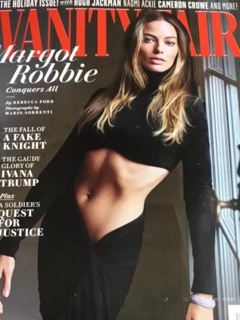 MARGOT ROBBIE. Vanity Fair Magazine January 2023. Ivana Trump Cameron Crowe.
