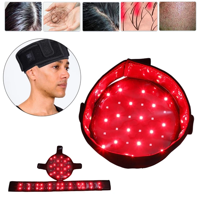 INFRARED RED LIGHT Therapy Helmet Cap Hat Hair Regrowth Treatment Hair
