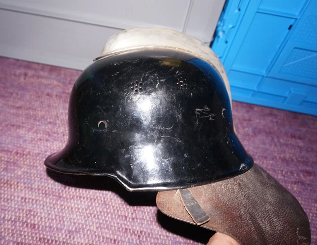 Alter M34 Feuerwehrhelm, Stahlhelm, 2.Weltkrieg 2