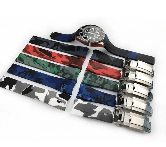 Cinturini rolex hotsell gomma rubber