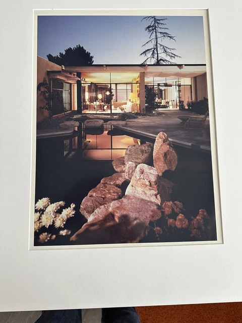 JULIUS SHULMAN Case Study House #20, Altadena, CA.. Signed
