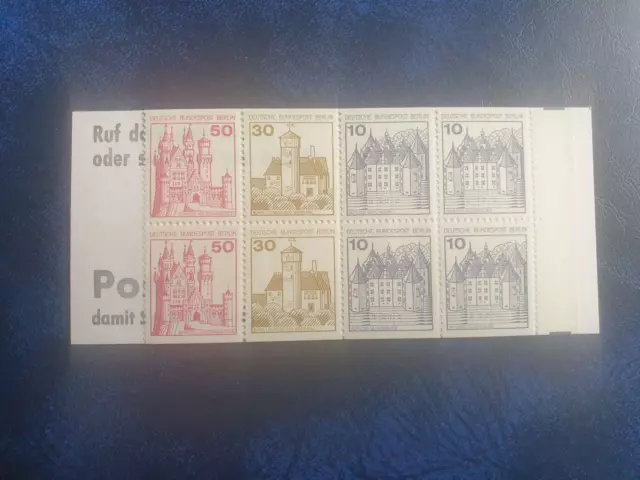 briefmarken berlin postfrisch Markenheft Burgen und Schlösser