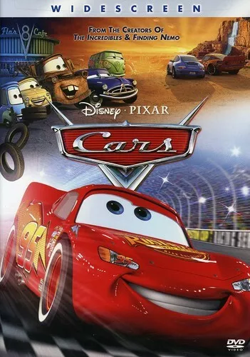 Cars (DVD, Widescreen, Disney Pixar, 2006) DVD DISC ONLY!!!!NO CASE OR ART