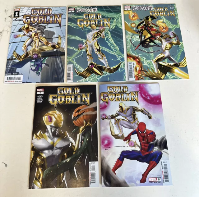 Gold Goblin #1-5 (2023) Complete Series Set Run Lot Marvel Comics Unread 🐶