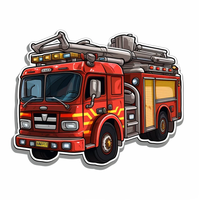 Kiwistar Autoaufkleber Freiwillige Feuerwehr – Mehrfarbig, Wetterfest, Für Auto & Mehr