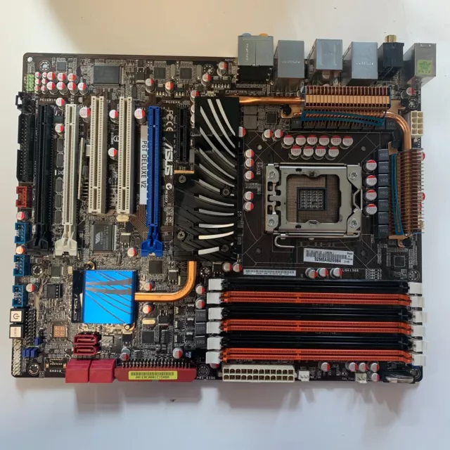 ASUS P6T DELUXE V2 Motherboard £50.00 PicClick UK