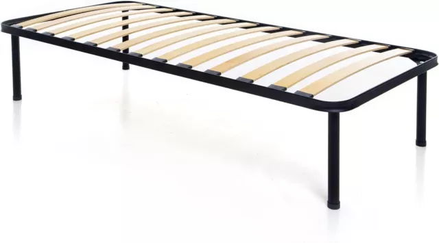 Rete Ortopedica a Doghe per Letto Singolo 85x190 cm - Made in Italy