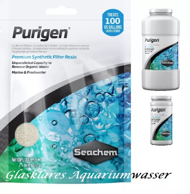 Seachem Purigen für kristallklares Wasser im Aquarium Außenfilter Innenfilter