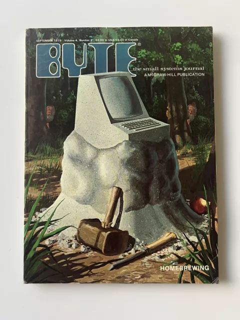 Byte Magazine: The Small Systems Journal Sept 1979 Vol. 4 No. 9 Homebrewing