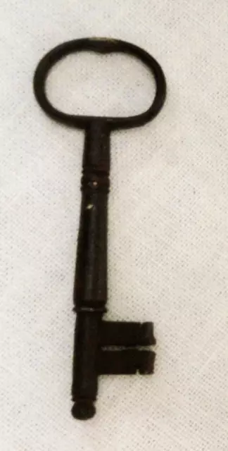 Antique Skeleton Key ~ Large 19c ~ Wrought Iron ~ Lot 4