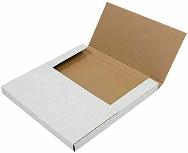 100 LP Premium Record Album Mailer Book Box Mailers 12.5' X 12.5' X 1/2' or 1'