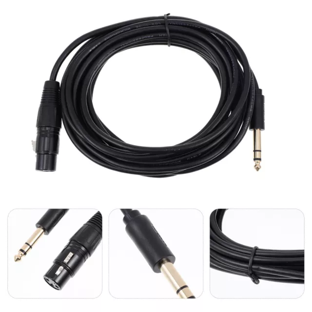 Audio Line Guitar Connecting Cable Electric Leads Sound Console Adapter