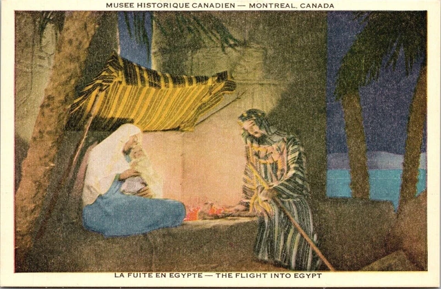 Musee Historique Canadien Montreal Canada CA Flight Egypt Antique DB Postcard
