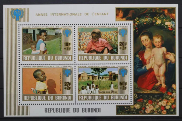 Burundi, MiNr. Block 109, postfrisch / MNH - 202075
