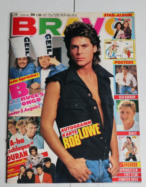 BRAVO 19/1986 - Depeche Mode, BAP, Accept, Manowar, Bangles - MIT AUTOGRAMMKARTE