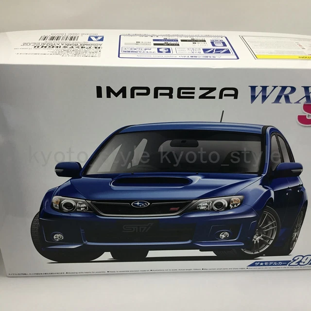 Aoshima maquette voiture 53676 Kit d'amélioration Subaru Impreza WRX STI 2007 / 2010 1/24